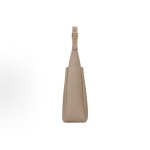 SAINT LAURENT YSL Le 5 A 7CASSANDRE hook buckle opening and closing design adjustable shoulder strap hand bill of lading shoulder bag Large women\'s style dust grey